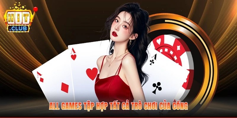 All games tập hợp tất cả trò chơi của cổng